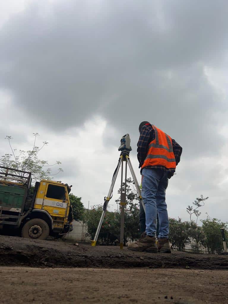 Total station survey Lagos
